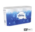 Papel higiénico de doble capa Kleenex - 6 rollos de 600 hojas