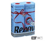 Toiletpapier drievoudige laag Renova kleur - pak van 6 rollen
