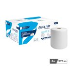 Afdroogrollen Lucart Strong 270 Identity enkele laag 270 m - karton van 6 rollen