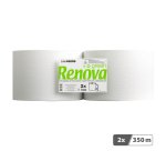 Hand towel roll Renova Green double - 350 m - Set of 2