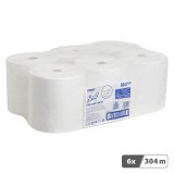 Rouleau d'essuie-mains Scott Xtra simple épaisseur 6667 - Carton de 6