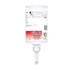 Gel hydroalcoolique extra désinfectant pour les mains Tork S1 - Cartouche de 1 L