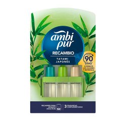 Ambi Pur 3Volution Tatami japonés - Recambio Para Ambientador Eléctrico - 21 ml