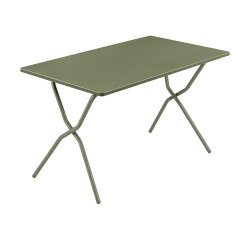 Table d'extérieur pliante BALCONY - Acier - L. 120 cm
