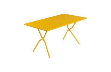 Table d'extérieur pliante BALCONY - Acier - L. 140 cm