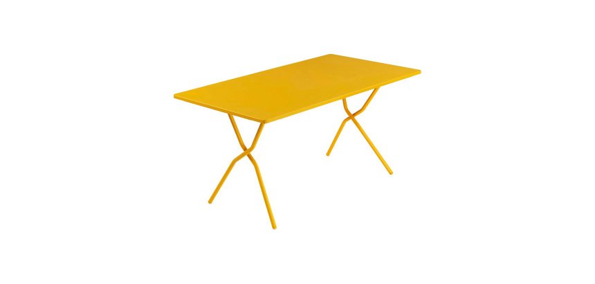 Klappbarer Außentisch BALCONY - Stahl - L. 140 cm