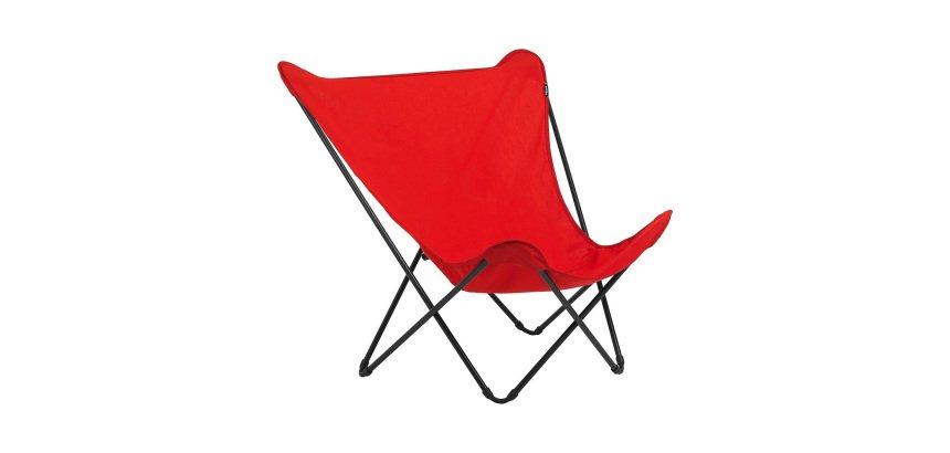 Opvouwbare Pop Up XL fauteuil - Lafuma - staal en stof