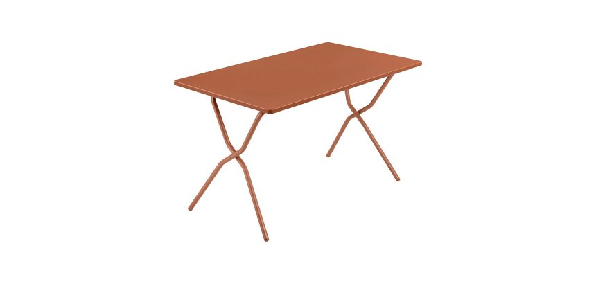 Klappbarer Außentisch BALCONY - Stahl - L. 120 cm