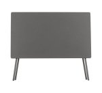 Table d'extérieur pliante BALCONY - Acier - L. 120 cm