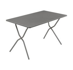 Table d'extérieur pliante BALCONY - Acier - L. 120 cm
