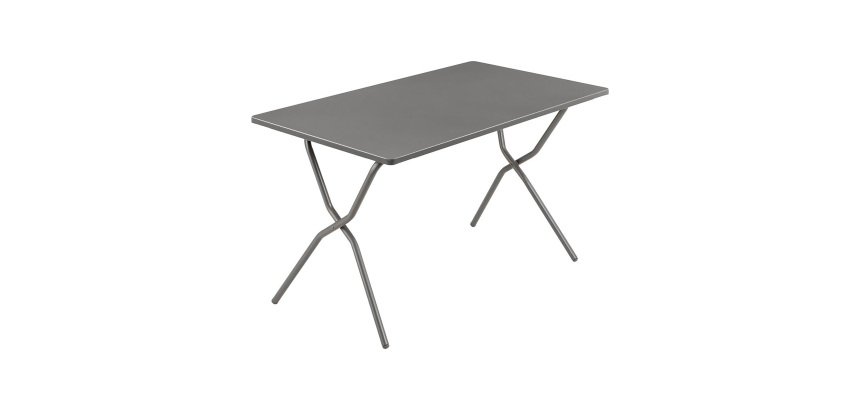 Table d'extérieur pliante BALCONY - Acier - L. 120 cm