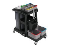 Chariot de ménage 6 seaux ECO-Matic 3 ReFlo Numatic