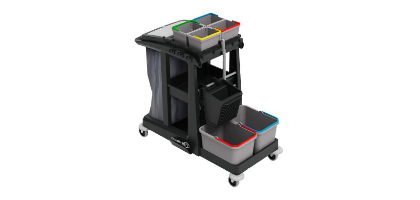 Chariot de ménage 6 seaux ECO-Matic 3 ReFlo Numatic