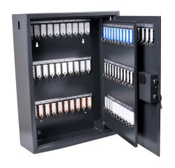 Armoire à clés PAVO Magnettag – Serrure électronique – jusqu'à 100 clés, livrée avec 10 porte-clés