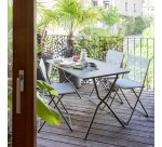 Opvouwbare buitentafel BALCONY - Staal - L. 120 cm