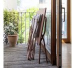 Klappbarer Außentisch BALCONY - Stahl - L. 120 cm