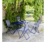 Opvouwbare buitentafel BALCONY - Staal - L. 120 cm