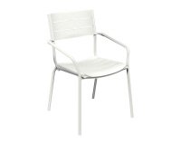 Agora-Sessel Lafuma, Armlehnen, Aluminium und Polypropylen