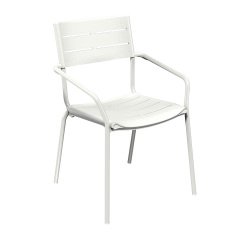 Fauteuil Agora Lafuma, accoudoirs, aluminium et polypropylène
