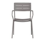 Agora-Sessel Lafuma, Armlehnen, Aluminium und Polypropylen
