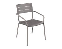 Fauteuil Agora Lafuma, accoudoirs, aluminium et polypropylène