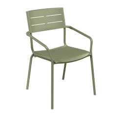 Fauteuil Agora Lafuma, accoudoirs, aluminium et polypropylène