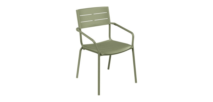 Fauteuil Agora Lafuma, accoudoirs, aluminium et polypropylène