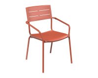 Agora-Sessel Lafuma, Armlehnen, Aluminium und Polypropylen