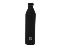 Gourde isotherme Yoko 1 L, noir mat