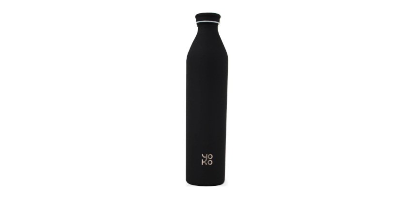 Yoko 1 L Insulated Bottle, Matte Black