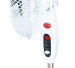 Set of 2 pedestal fans Ø 40 cm - 45 W, white