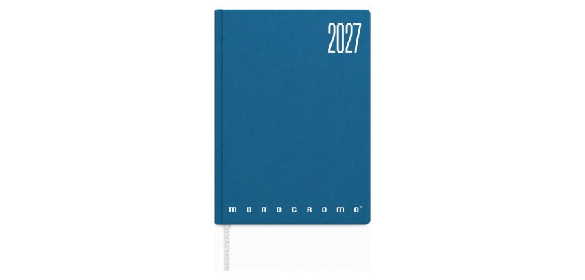 Monocromo A5 Agenda settimanale 2027 colori assortiti