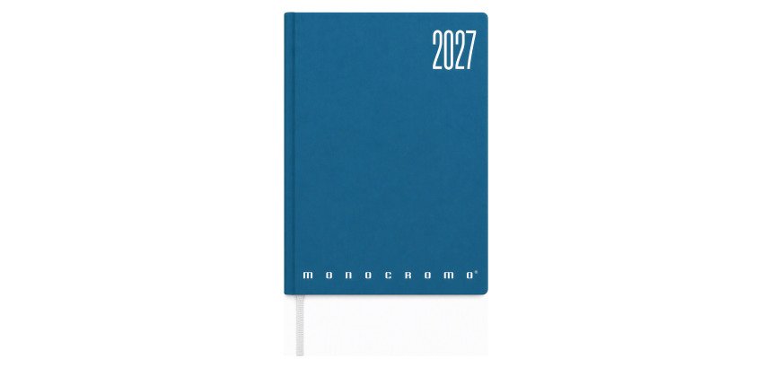 Monocromo A5 Agenda settimanale 2027 colori assortiti