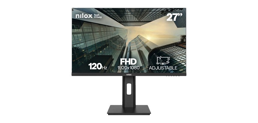 Monitor Desktop Nilox NXM27REG1201 27" 1920x1080 Pixel Full HD LED