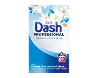 Dash Professional 2in1 Lotus and Lily Flower Powder Detergent - 120 washes - 6.6 kg Barrel