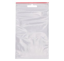 Sachet à fermeture Zip transparent 100 x 150 mm - 50 microns - Carton de 1000