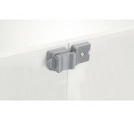 Système d'accroche pour tables rabattables Polly