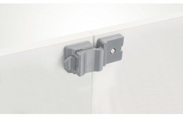 Système d'accroche pour tables rabattables Polly