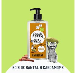 Marcel’s Green Soap hand wash gel sandalwood & cardamom - pump bottle 500 ml