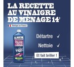 Household vinegar concentrated 14° almond blossom scent Briochin - 1 L bottle
