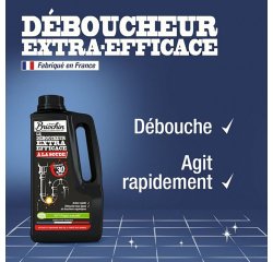 Briochin extra-effective soda drain cleaner - 900 ml bottle