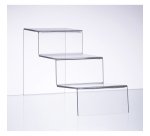 Expositor de producto 3 escalones estrecho