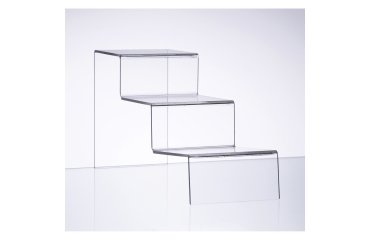 Expositor de producto 3 escalones estrecho