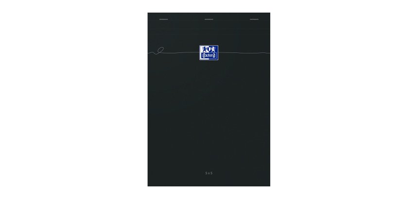 Oxford Smart A4 Notepad with Small Squares - Soft Cover - Intense Assorted Colors