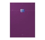 Oxford Smart A4 Notepad with Small Squares - Soft Cover - Intense Assorted Colors