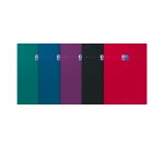 Oxford Smart A4 Notepad with Small Squares - Soft Cover - Intense Assorted Colors
