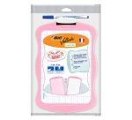Ardoise ergonomique Pastel Bic Velleda effaçable à sec 21 x 31 cm