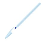 Stylo bille Bic Cristal Pastel à capuchon pointe 1 mm - écriture moyenne - Boîte de 20