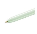Stylo bille 4 couleurs BIC Minéral rétractable – Pointe 1 mm – Écriture moyenne – Boîte de 12