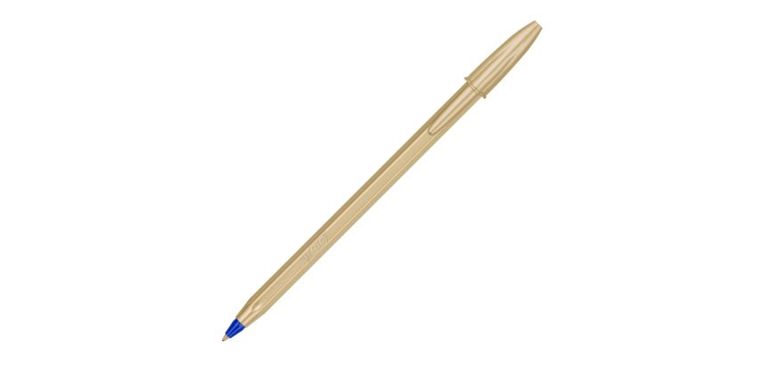 Stylo-bille BIC Cristal Glacé – Pointe 1 mm – Encre bleue
